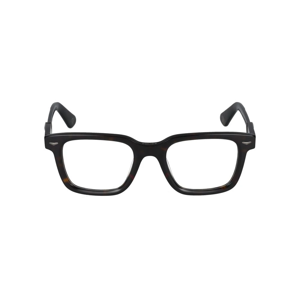 Police Men's Brown Stylish Avana Scura Eyeglasses - Glasses - 51 Mm - Accessories