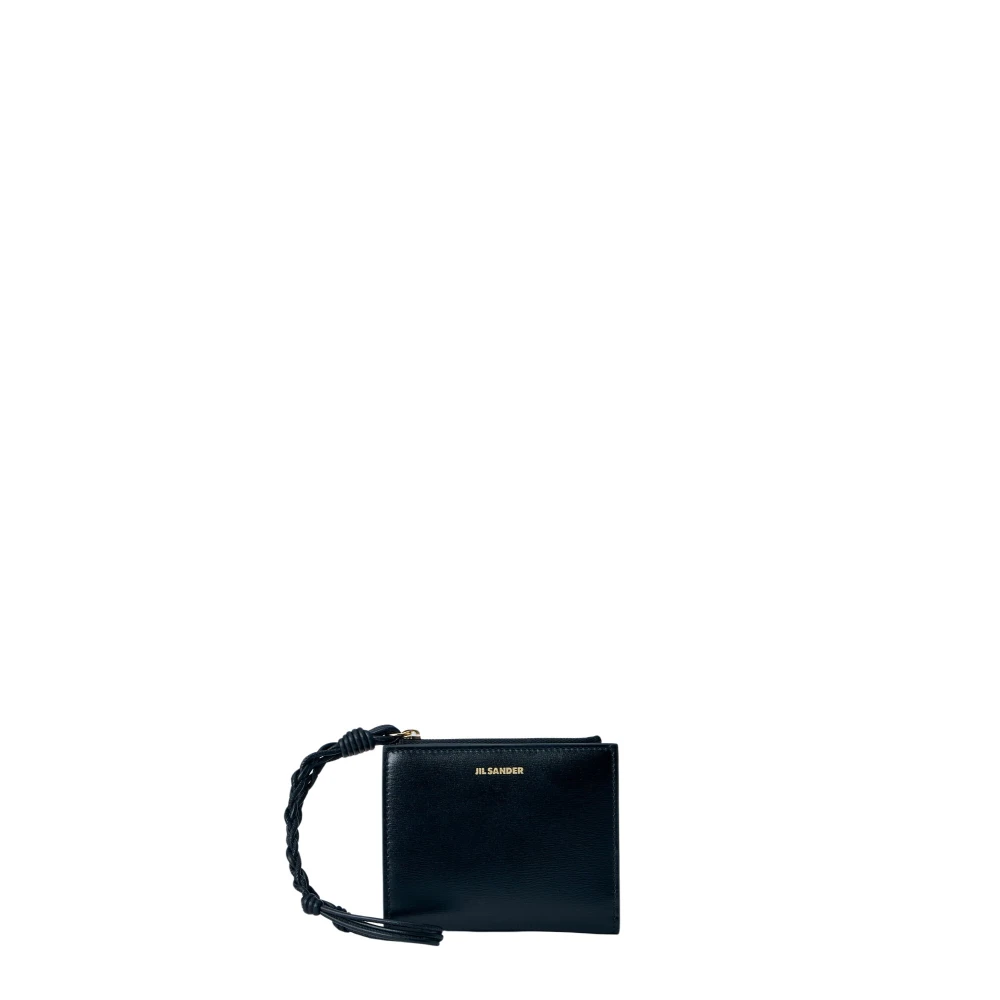 Jil Sander Donna Nero - Tangle Mini Wallet - Bags - One Size