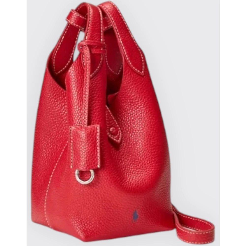 Polo Ralph Lauren Kleine Crossbody Schoudertas Red Dames