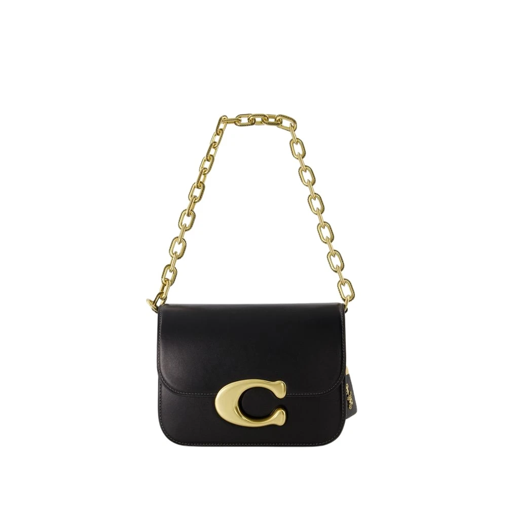 Coach Crossbody bags Luxe Refined Calf Idol Bag in zwart