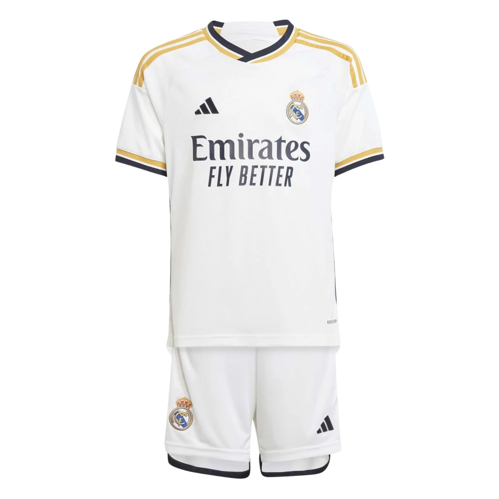 Adidas Första Utrustning Real Madrid 20 Klädset för Barn White, Unisex