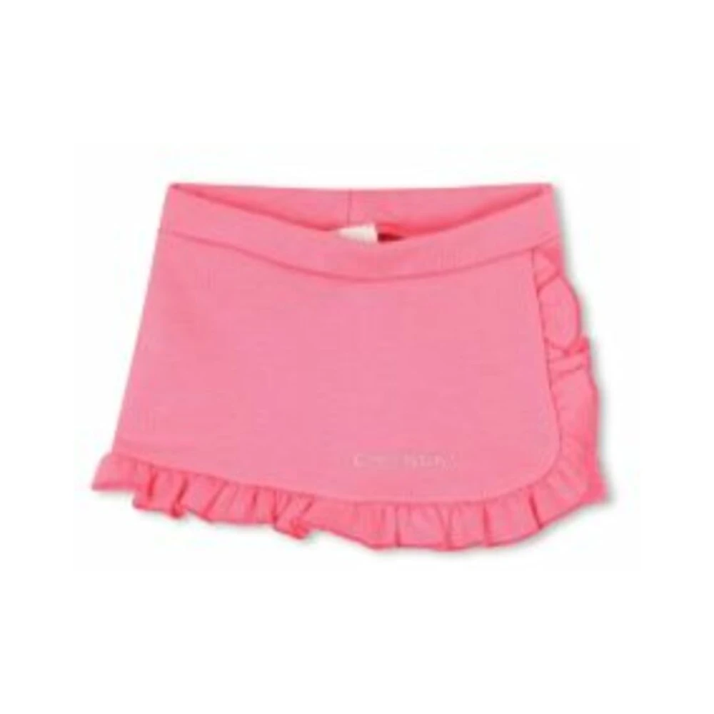 Givenchy Girls Pink Shorts, 9 M, Ruffled Layered Design Shorts