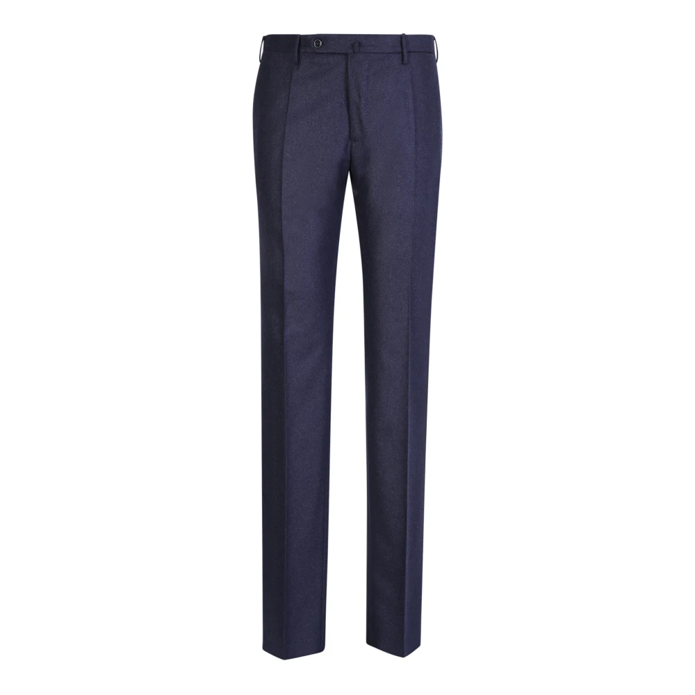Incotex Men's Blue Suit Trousers, S, Tailored Trousers
