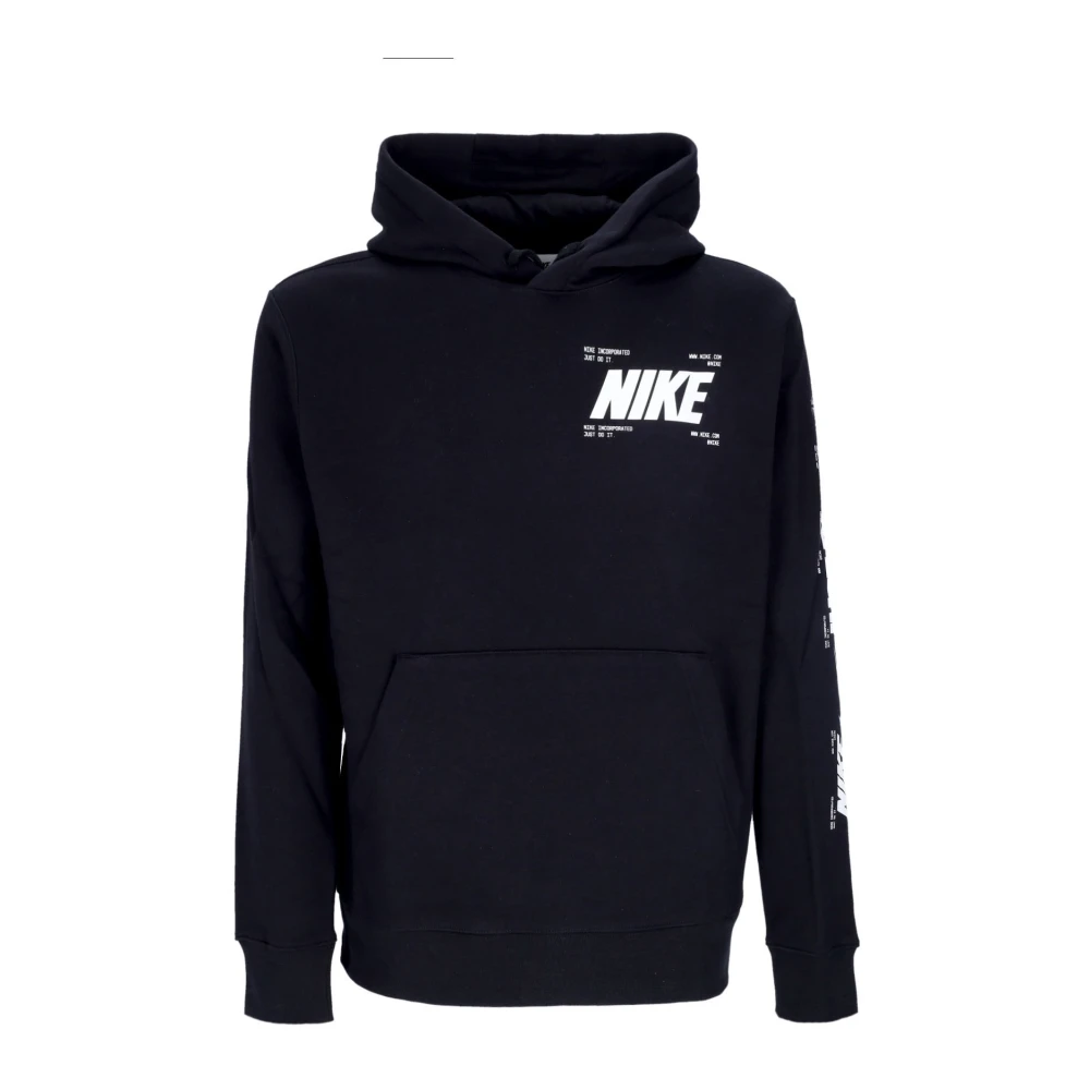 Nike Zwarte Streetwear Hoodie Black Heren
