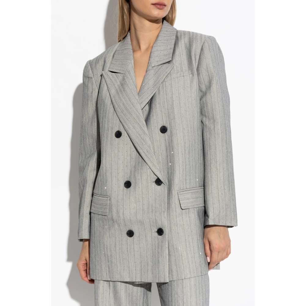 Munthe Blazer met decoratieve afwerking Gray Dames