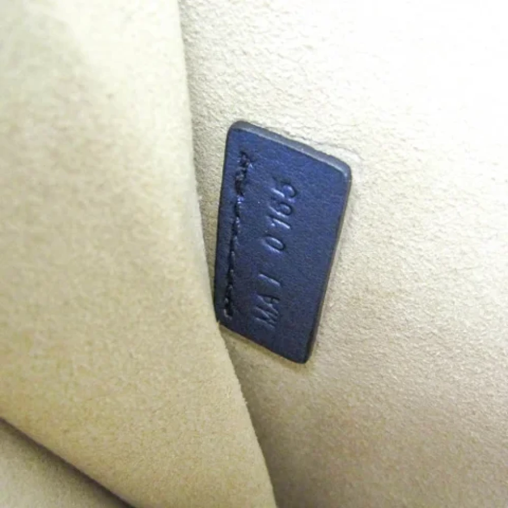 Givenchy Pre-owned Leather handbags Blue Dames
