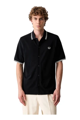 Fred Perry Polo Shirts Blå L