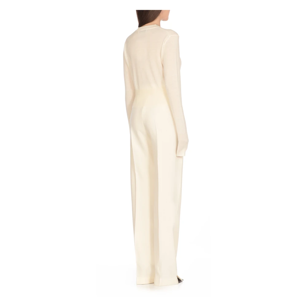 Vivienne Westwood Witte Katoen Kasjmier Cardigan Sweater White Dames