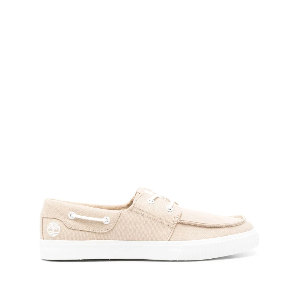 Timberland Men's Beige Boat Shoes, 6 1/2 Uk, Mylo Bay Low Lace Up Moccasin