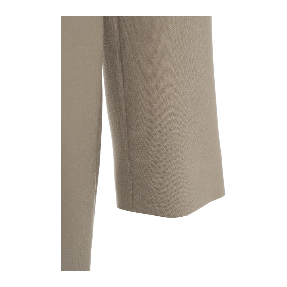 Ottod'Ame Blazer met ceintuur en split Green Dames