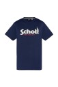 tshirt-en-coton-logo-bleu-col-rond