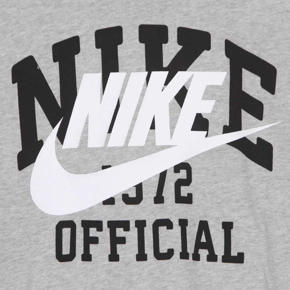 Nike Grijze Lichtgewicht Hoodie Trend Fit Gray Heren