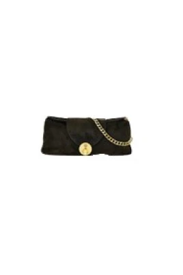 Vivian Suede Clutch