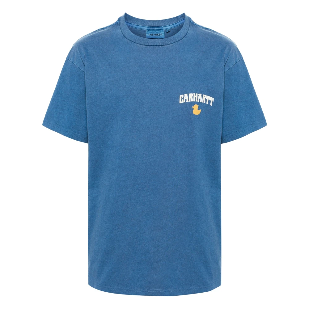 Carhartt WIP Duckin Tshirt Blue Heren