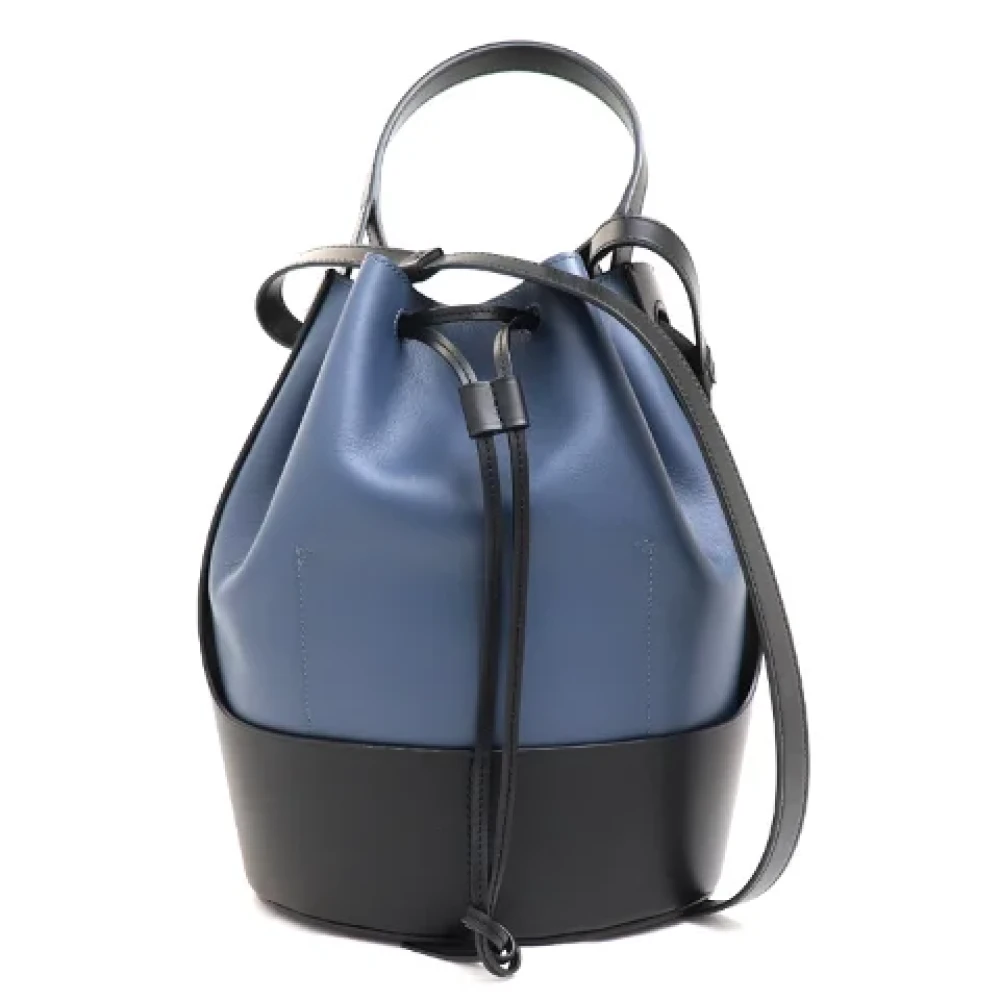 Loewe Pre-owned Canvas shoulder-bags Black Dames