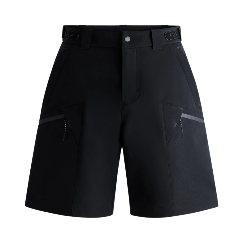Fusalp Uomo Nero Pantaloncini, 4XS, New,