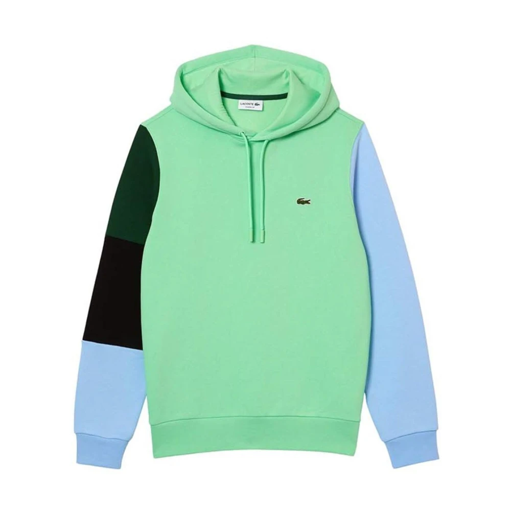 Lacoste Groene Hoodie Multicolor Heren
