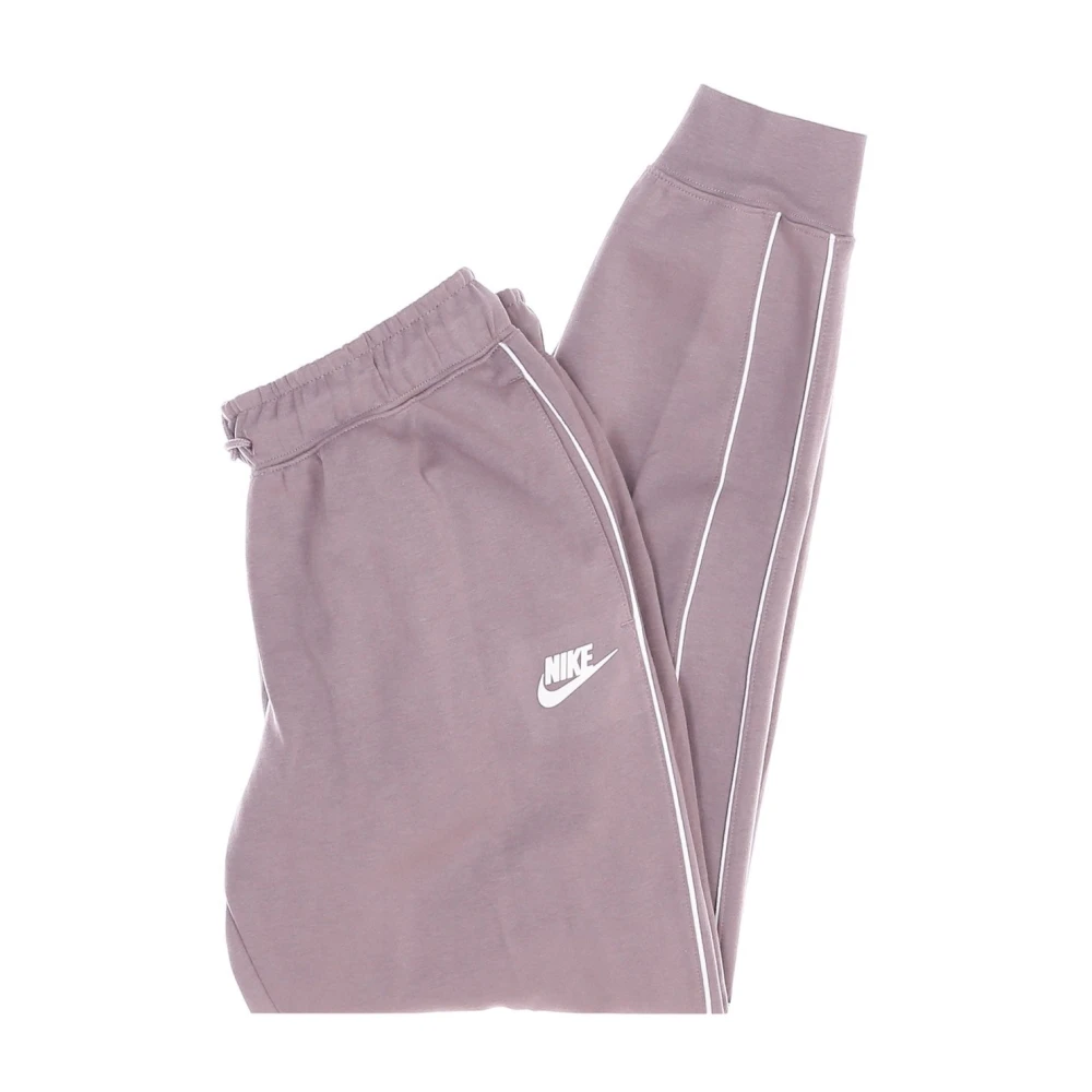 Nike Essentiële Fleece Jogger Lichtgewicht Trainingspak Broek Purple Dames