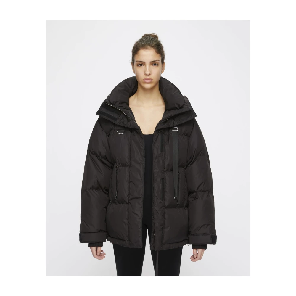 Shoreditch SKI Club Stijlvolle Pufferjas Black Dames