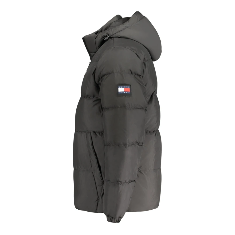 Tommy Hilfiger Zwarte hoodie met borduurwerk Black Heren