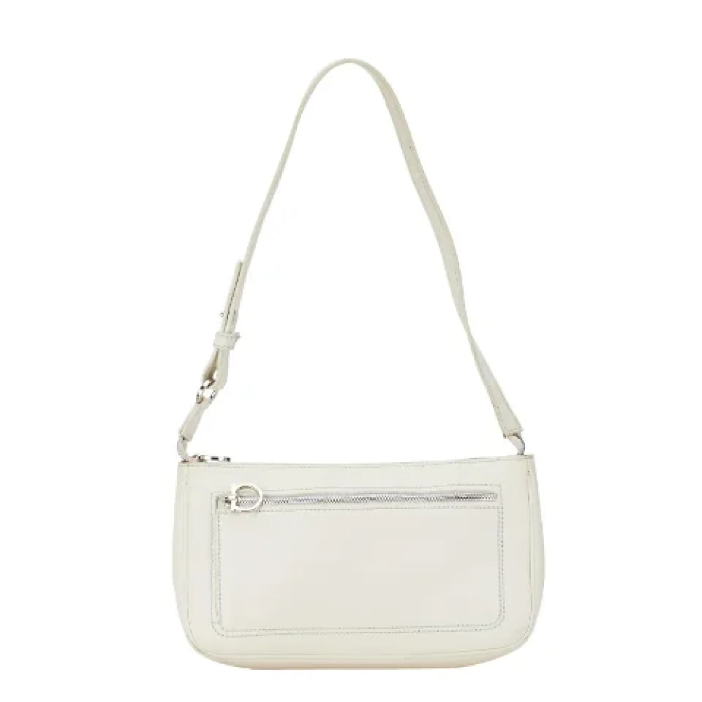 Salvatore Ferragamo Pre-owned Leather shoulder-bags White Dames