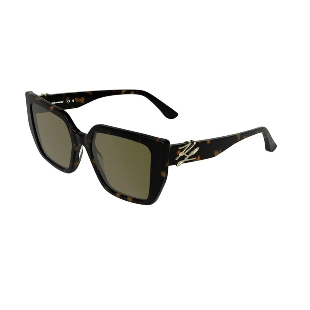 Karl Lagerfeld Black Sunglasses, Female, 53 Mm, Kl6221s 242 Sunglasses