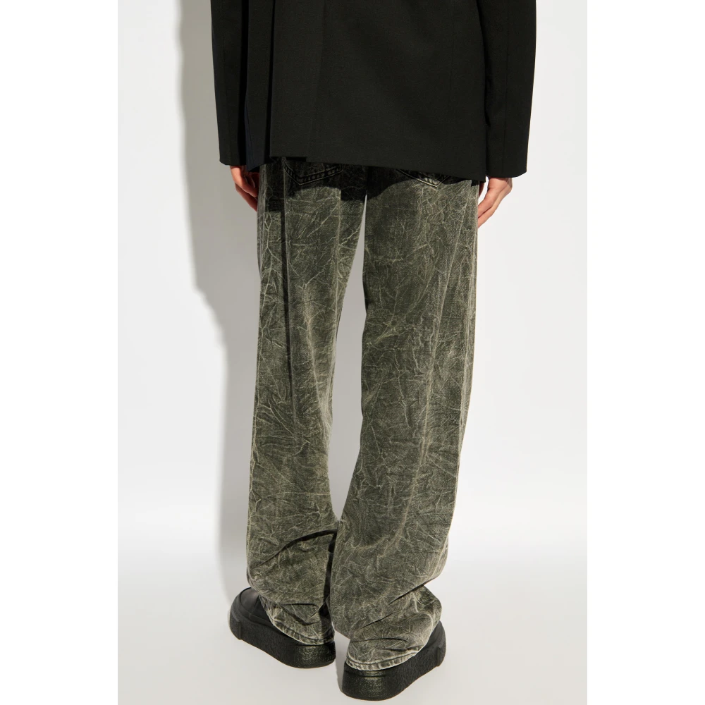 MM6 Maison Margiela straight jeans Gray Heren
