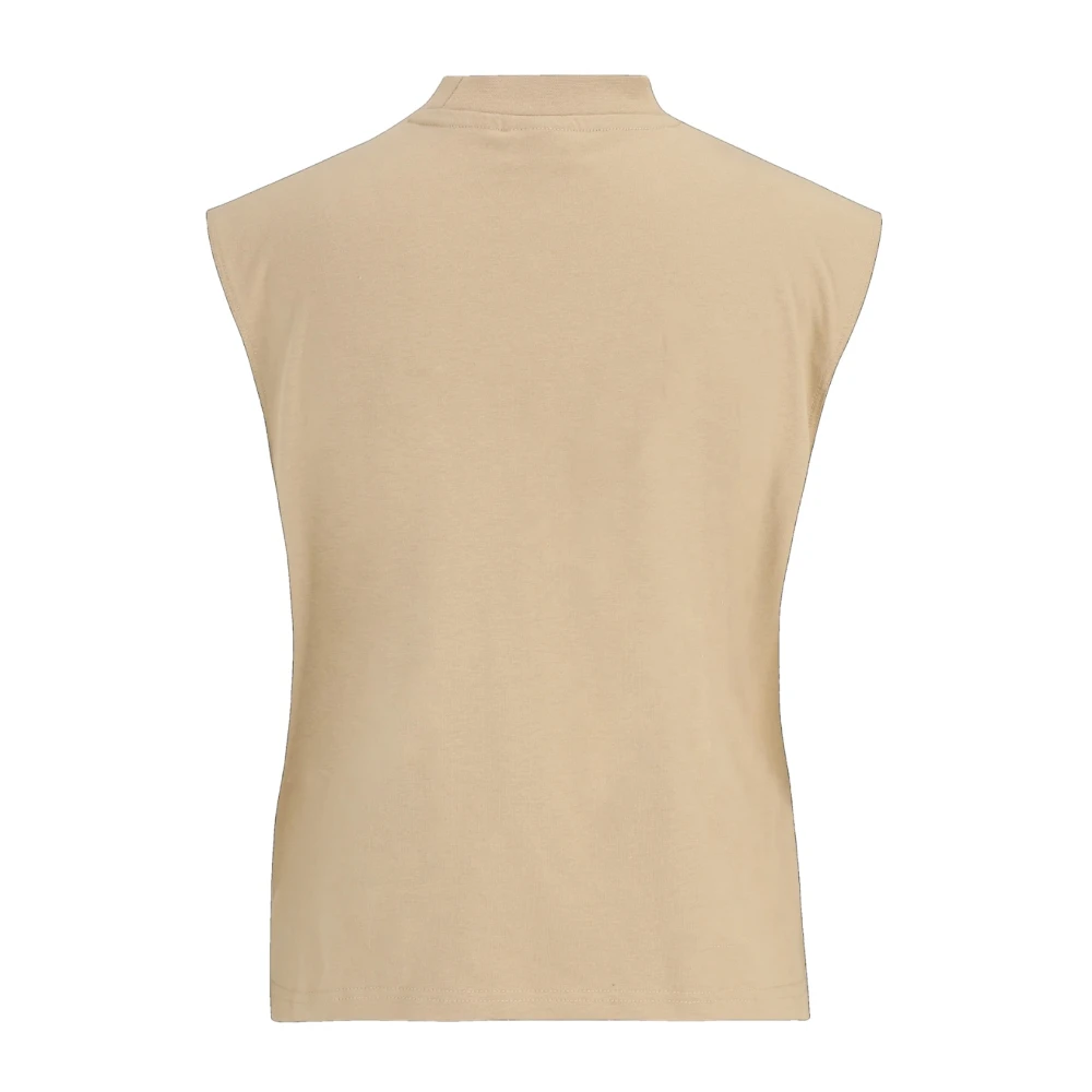 Fila Dames Tanktop Model Badow Faw0441 Beige Dames