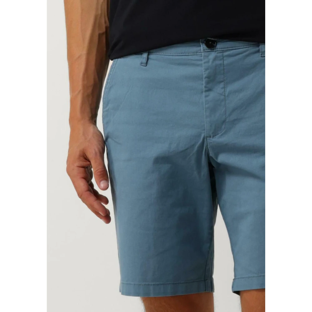 Matinique Blauwe Zomer Shorts Mathomas Stijl Blue Heren