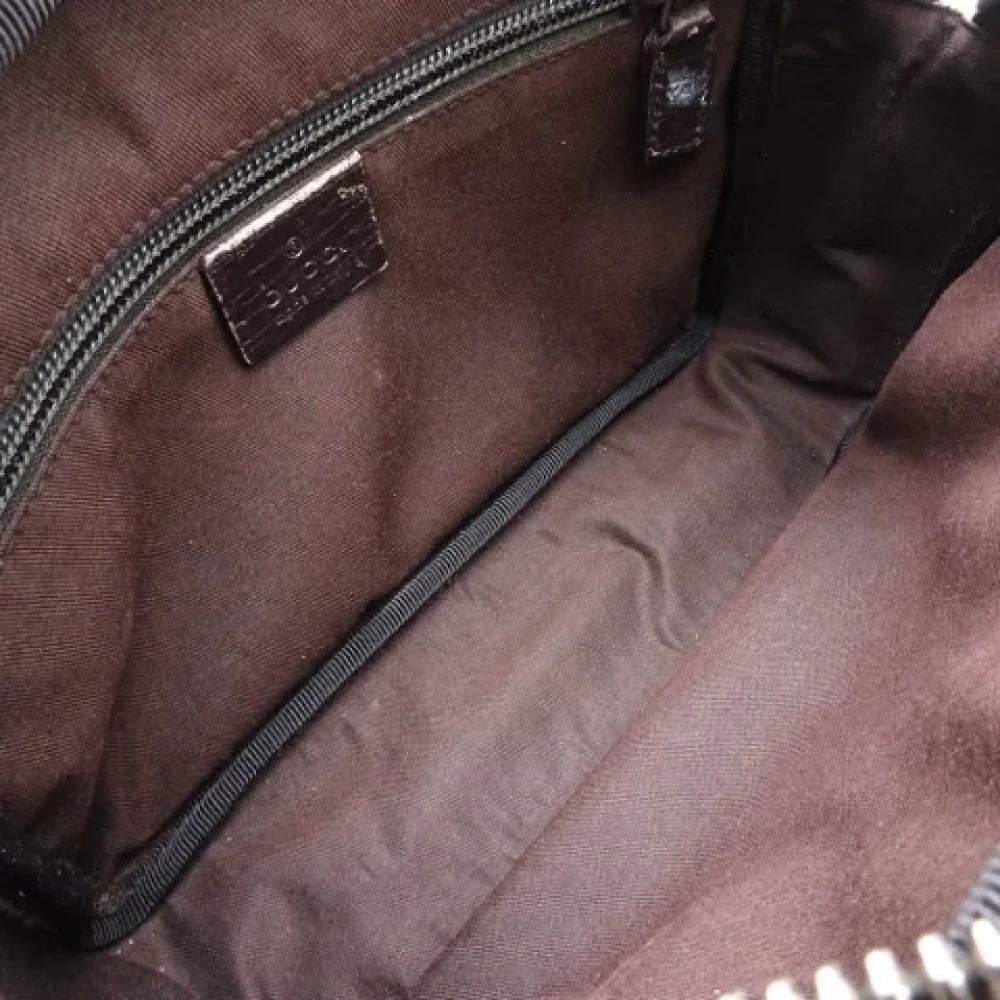 Gucci Vintage Pre-owned Leather shoulder-bags Beige Dames