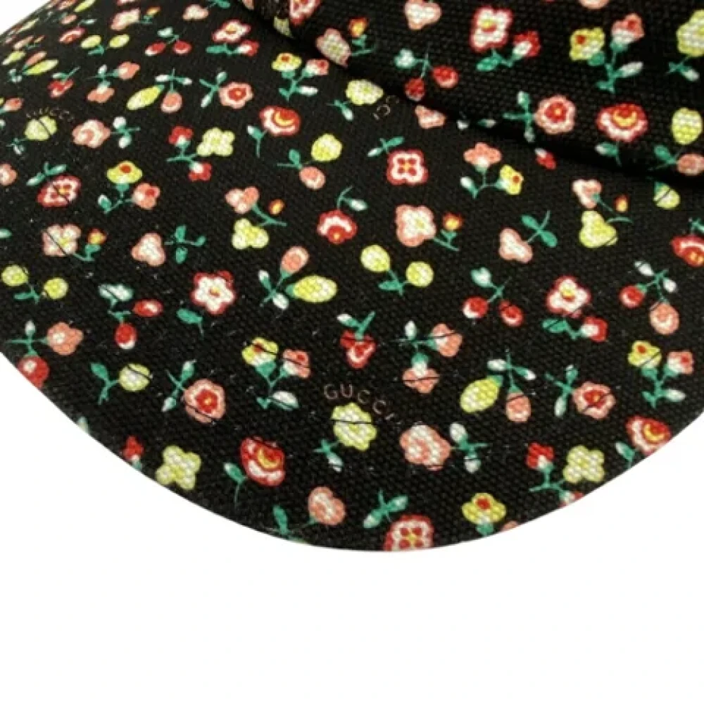 Gucci Vintage Pre-owned Cotton hats Brown Dames