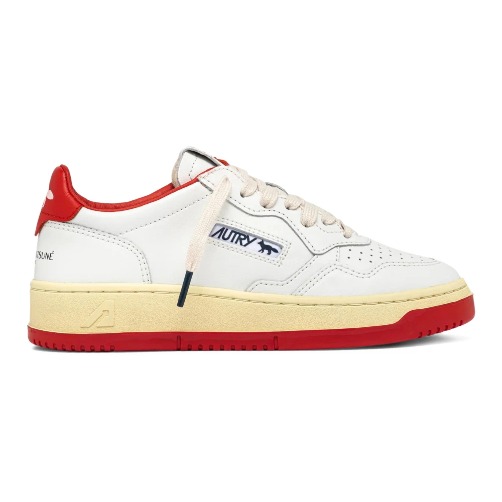 Autry Women's White Medalist Low