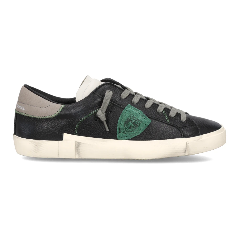 Philippe Model Men's Black Sneakers, 9 Uk, Prsx Tennis