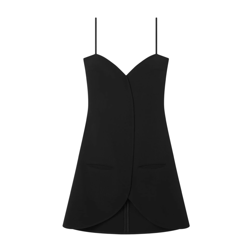 Courrèges Short Dresses Black Dames
