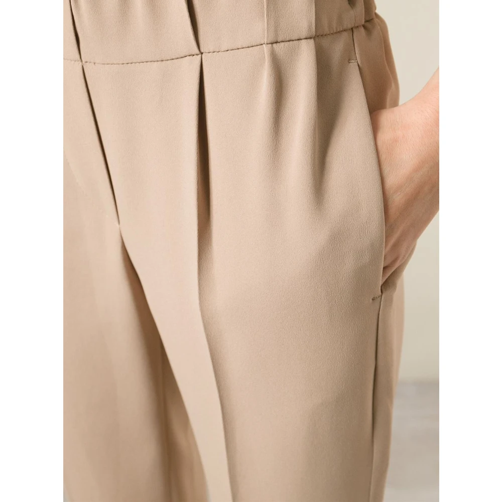 BRUNELLO CUCINELLI Vanilla Broek Beige Dames