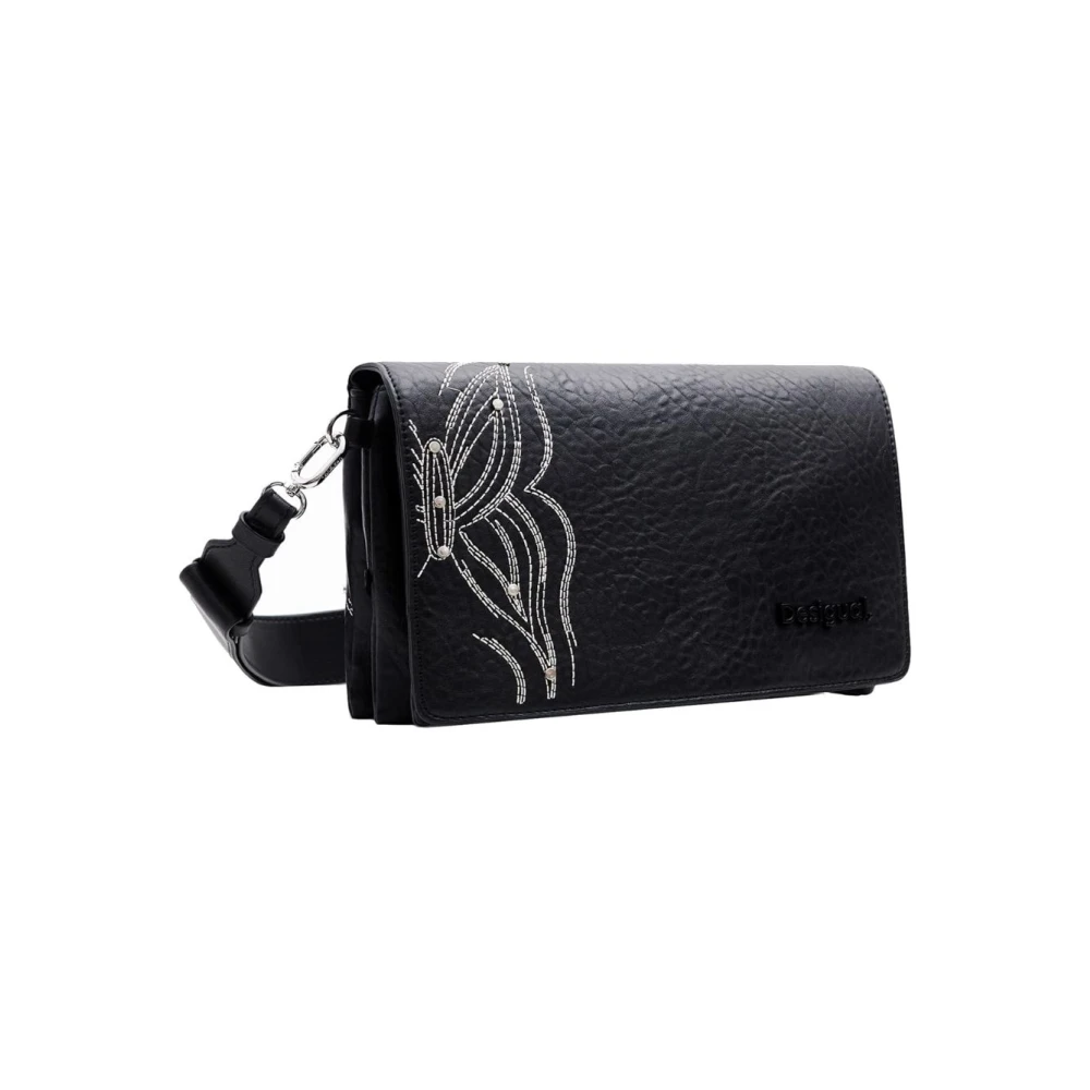 Desigual Stijlvolle Tas Black Dames