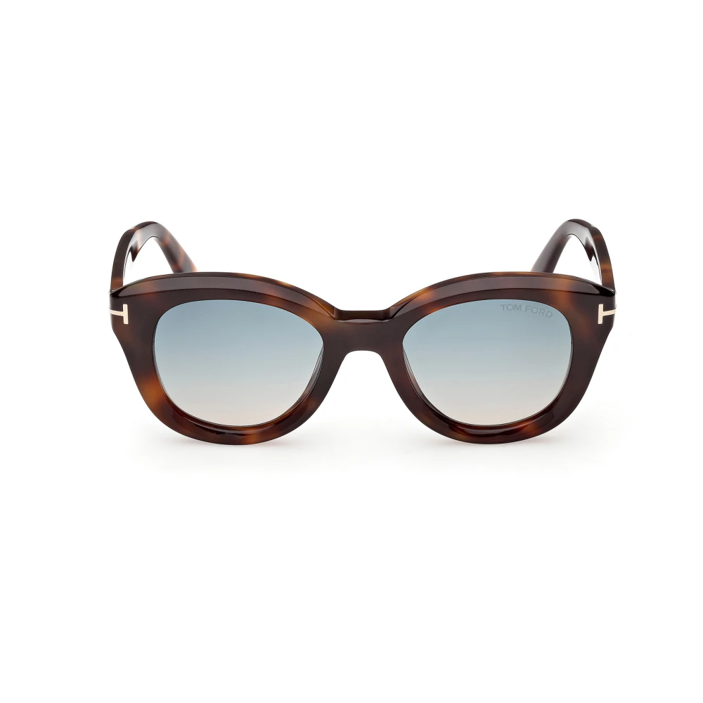 Tom Ford Brown Sunglasses, Female, 49 Mm, Nika-02 Sunglasses