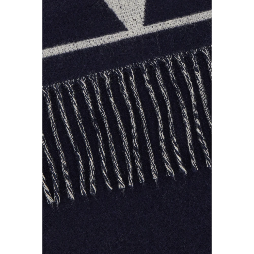 Valentino Garavani Stijlvolle Sjaals & Shawls Collectie Blue Heren