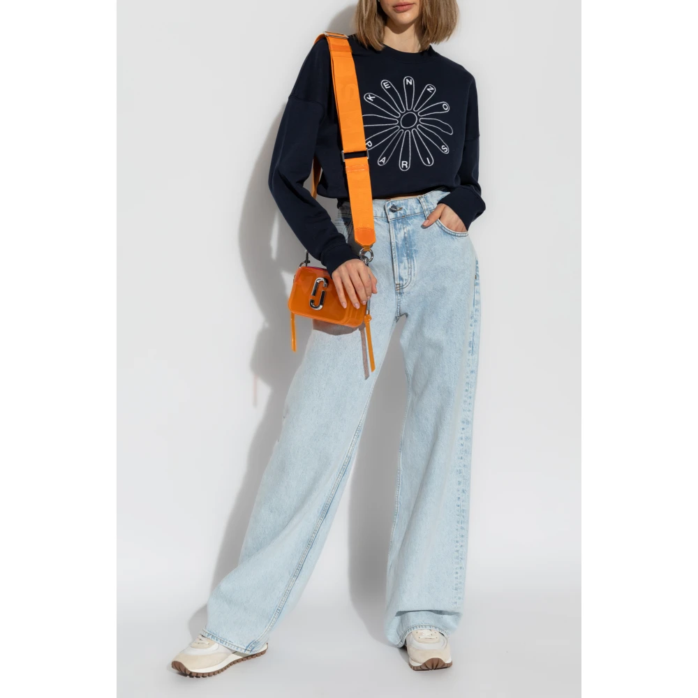 Kenzo Sweatshirt met logo Blue Dames
