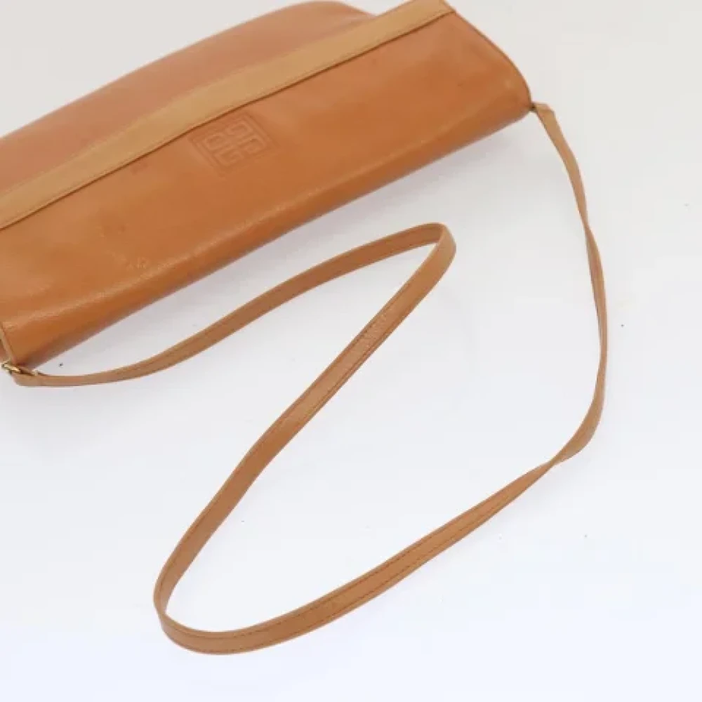 Givenchy Pre-owned Leather shoulder-bags Brown Dames