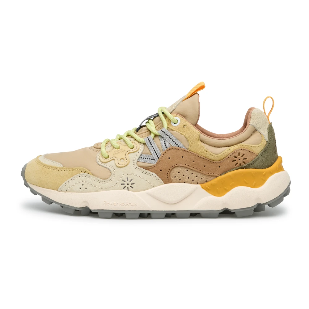 Flower Mountain Unisex Multicolor Sneakers, 8 Uk, Yamano 3 Uni Trainers