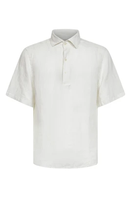 Linen Polo Shirt