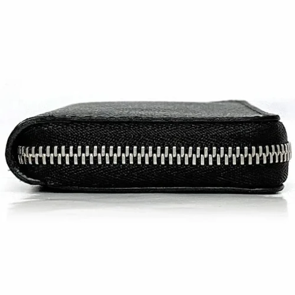 Louis Vuitton Vintage Pre-owned Cotton wallets Black Dames