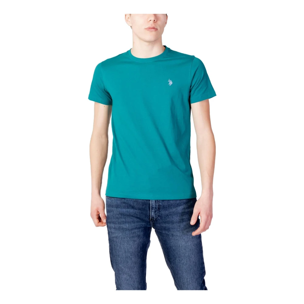 U.s. Polo Assn. Uomo Verde Maglietta