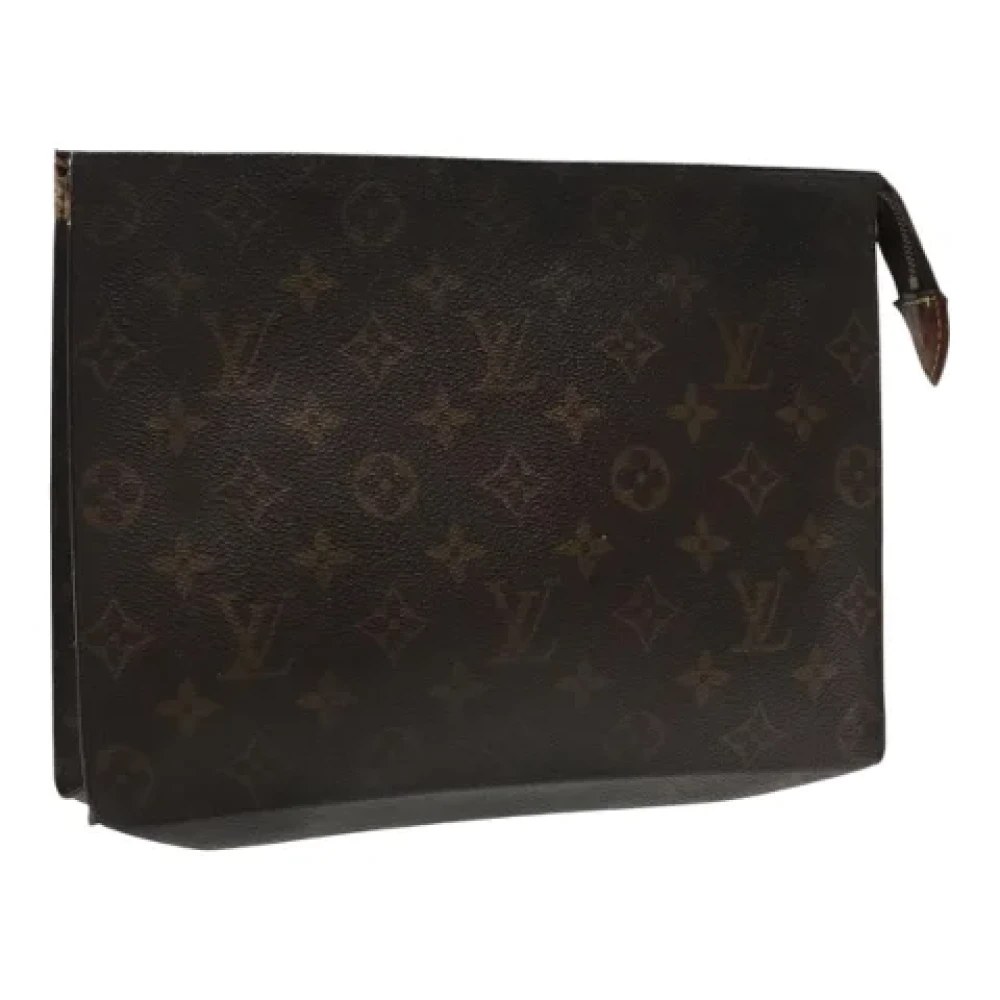 Louis Vuitton Vintage Pre-owned Canvas pouches Brown Dames