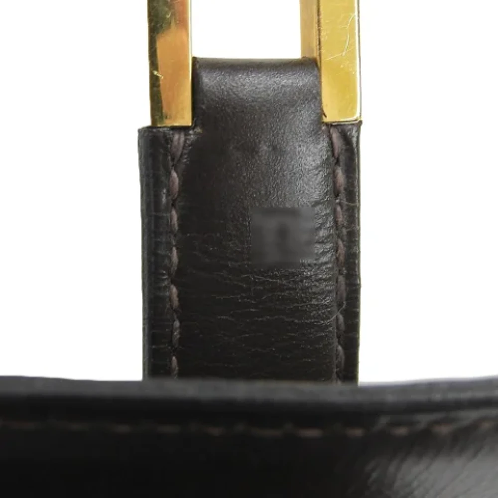 Hermès Vintage Pre-owned Leather handbags Brown Dames