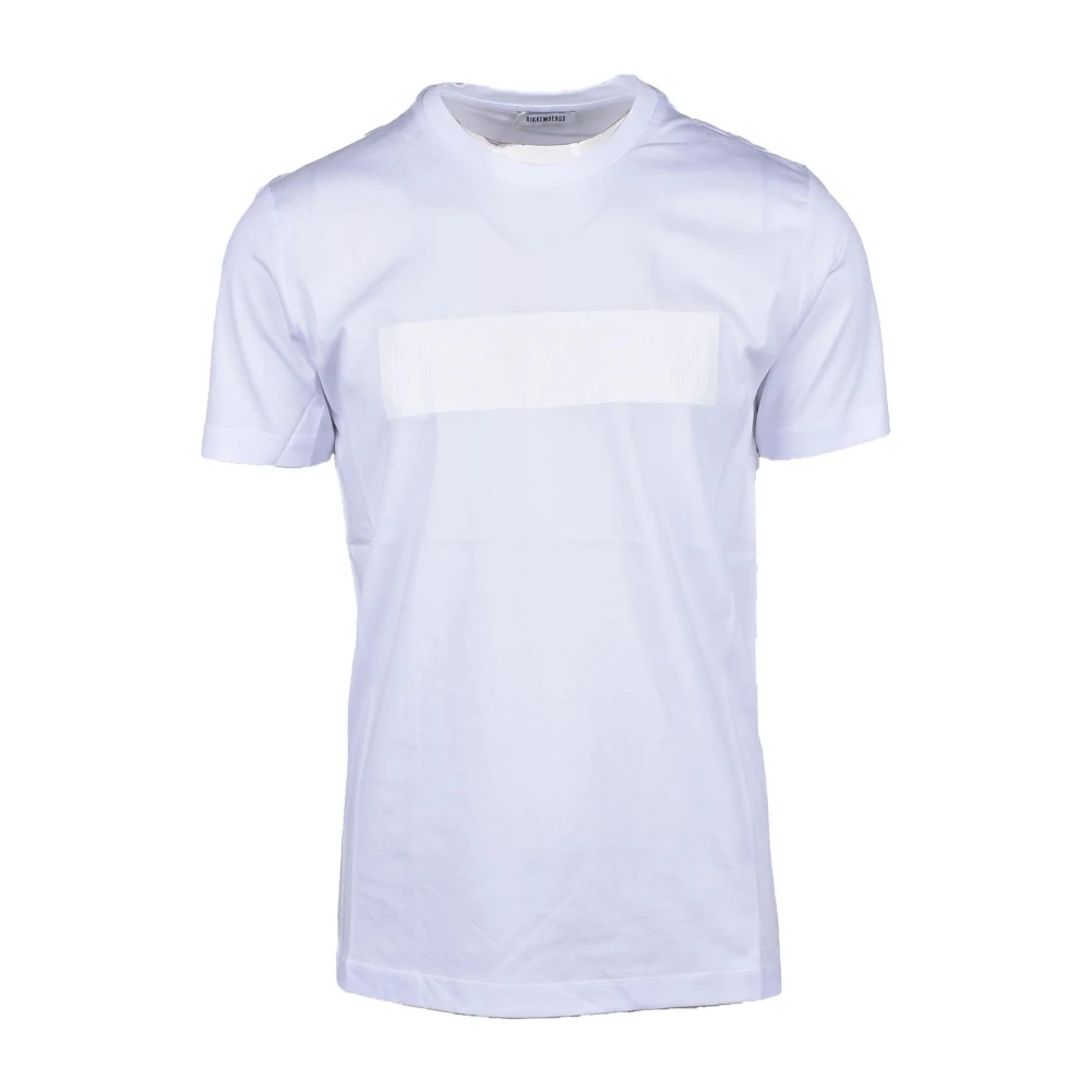 Bikkembergs Stijlvolle Katoenen T-Shirt Collectie White Heren