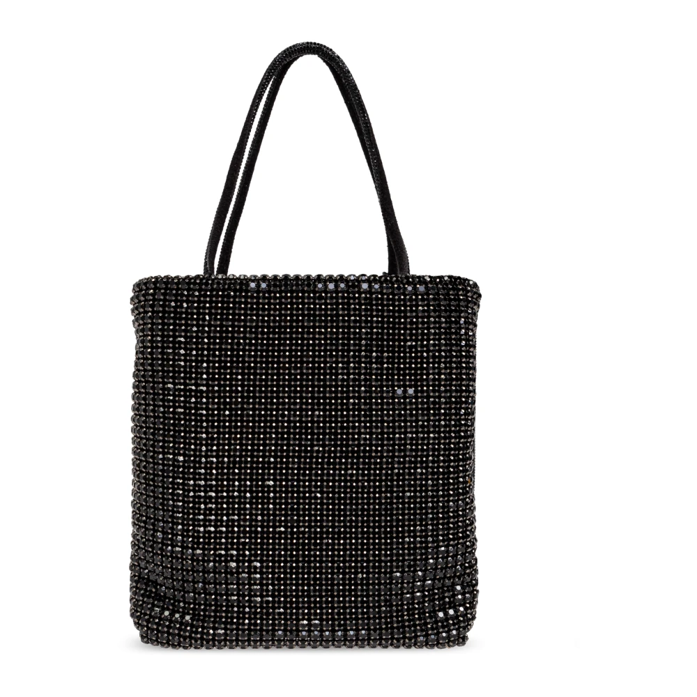 TORY BURCH Schoudertas Night Ow Mini met glinsterende kristallen Black Dames