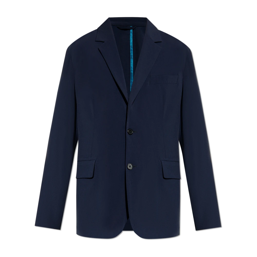 Paul Smith Jas met open revers Blue Heren