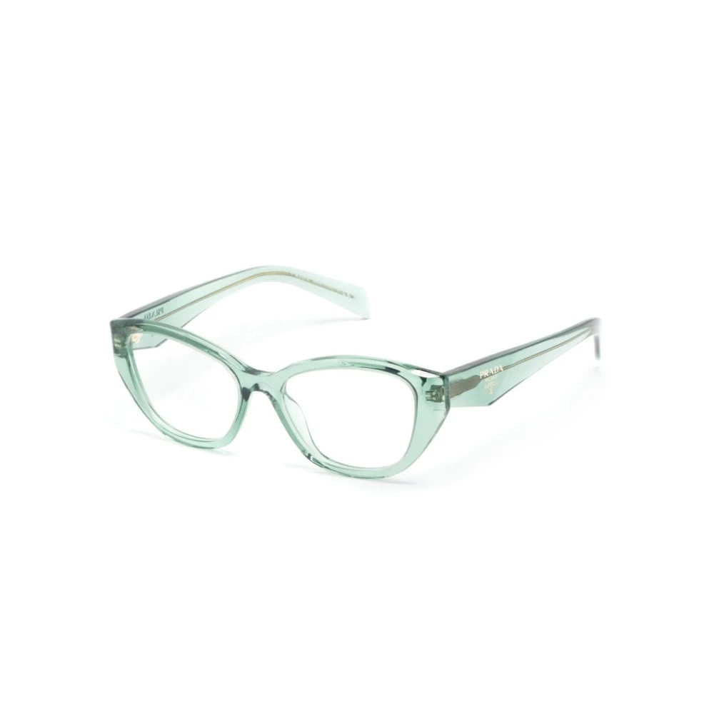 Prada Women's Green Glasses,, Optical Frame Medium